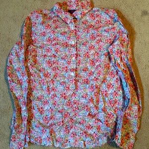 J Crew Liberty Of London Popover NWOT  12 PRICED AS MARKED $69 IS THE PRICE